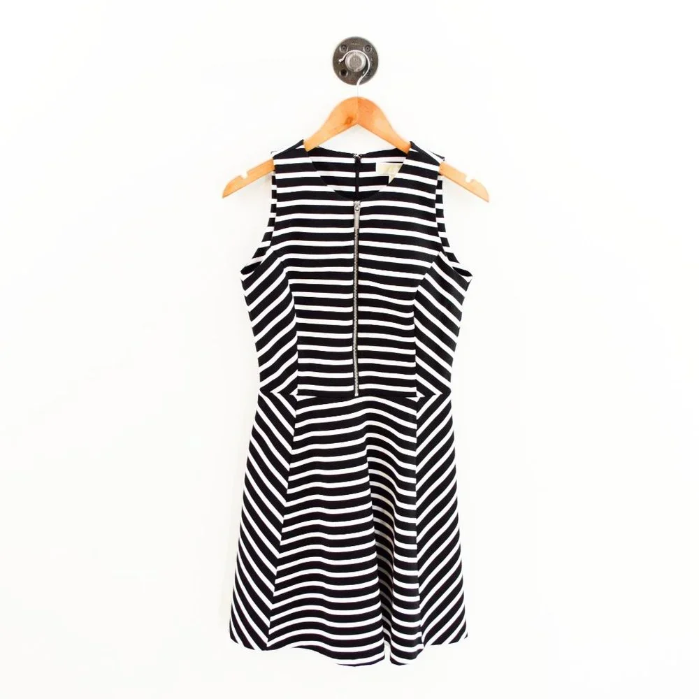 Michael Kors Striped Dress #106-88 - Picture 1 of 3